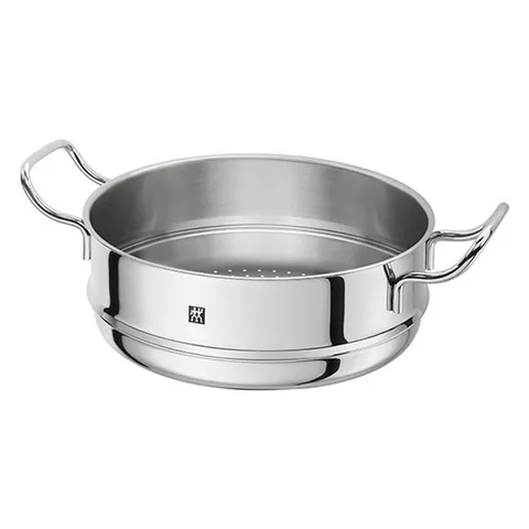 Xửng Hấp Inox Zwilling 24cm Chính Hãng Đức - Chất Liệu Thép Không Gỉ Cao Cấp - Dụng Cụ Chế Biến Món Hấp An Toàn, Sang Trọng
