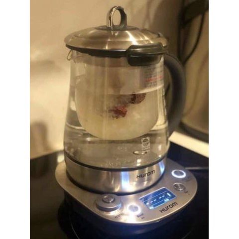 Máy Pha Trà Đa Năng Hurom Tea Master TM-P02FSS - Ấm Đun Nước Siêu Tốc, Chưng Yến, Hầm Thuốc Bắc, Làm Sữa Chua và Thực Phẩm Dinh Dưỡng