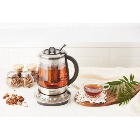 Máy Pha Trà Đa Năng Hurom Tea Master TM-P02FSS - Ấm Đun Nước Siêu Tốc, Chưng Yến, Hầm Thuốc Bắc, Làm Sữa Chua và Thực Phẩm Dinh Dưỡng