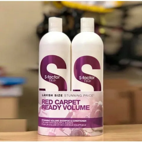 Bộ Gội Xả Tigi Thảo Dược Phục Hồi Tóc Red Carpet Trắng Ready Volume Mỹ 🇺🇸 750mlx2