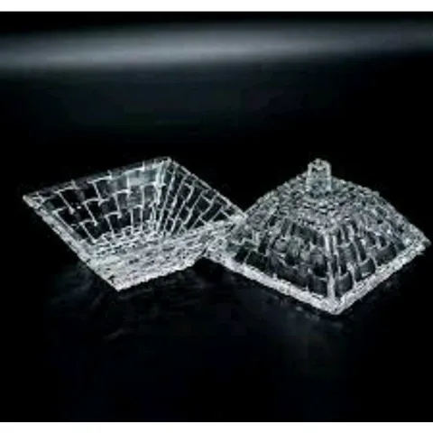 Hộp Đựng Bánh Kẹo Nội Địa Đức Nachtmannn Bossa Nova 92069 DOSE 12 CM Thủy Tinh Pha Lê