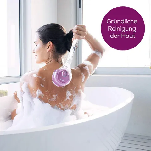 Máy tắm Beurer FC55 - Thiết bị làm đẹp toàn thân tự động xoay, tẩy tế bào chết, massage da, hàng nhập Đức chất lượng cao