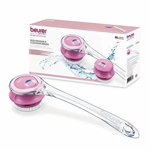 Máy tắm Beurer FC55 - Thiết bị làm đẹp toàn thân tự động xoay, tẩy tế bào chết, massage da, hàng nhập Đức chất lượng cao