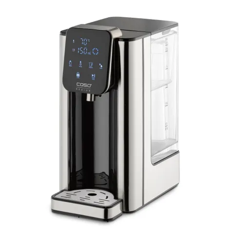 Bình Thủy Điện Caso HW660 Turbo Đun Nóng Siêu Nhanh, Thép Không Gỉ