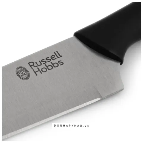 Bộ Dao Russell Hobbs 5 Món Chất Lượng Cao với Giá Đỡ Thép Không Gỉ - Dụng Cụ Nấu Ăn Đặc Biệt Cho Đầu Bếp Tại Gia