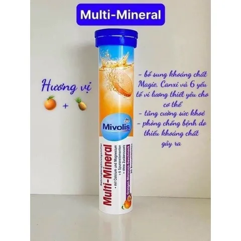 0Viên sủi Mivolis hỗ trợ hệ miễn dịch- Hàng Đức