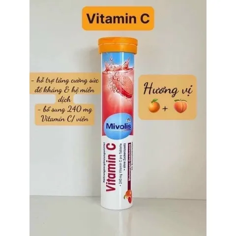 0Viên sủi Mivolis hỗ trợ hệ miễn dịch- Hàng Đức