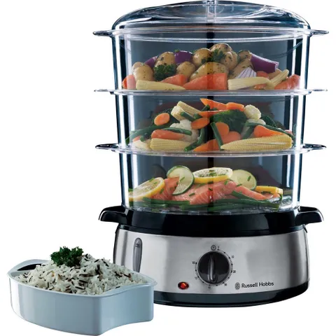Nồi Hấp Điện Russell Hobbs 19270-56 – 3 Tầng