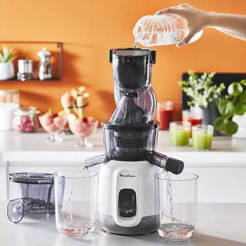 Máy Ép Chậm Moulinex ZU600110 - Ép Trái Cây Nguyên Quả, Công Nghệ Cold Press, Giữ Lại 90% Dinh Dưỡng, Dễ Dàng Vệ Sinh, Bảo Hành 12 Tháng