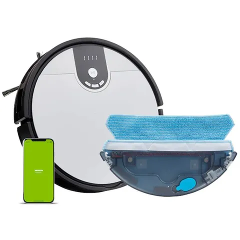 Robot hút bụi, lau nhà Medion MD20011 S20 SW - Điều hướng thông minh, điều khiển qua ứng dụng