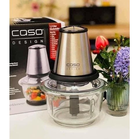 Máy Xay Thịt Caso UZ400 Cao Cấp - Đa Năng, Thủy Tinh Chịu Lực, 4 Lưỡi Dao Inox, Dễ Sử Dụng, An Toàn, Sản Phẩm Chính Hãng Đức