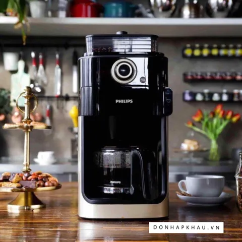Máy xay pha cafe Philips Grind và Brew HD7769/00
