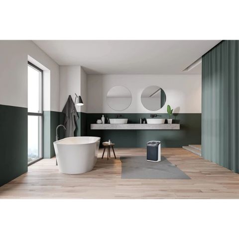 Quạt sưởi gốm Rowenta SO9281 Mini Excel Aqua - Máy Sưởi Chống Nước, Nhỏ Gọn, Đa Năng - Lý Tưởng Cho Phòng Tắm và Không Gian Nhỏ