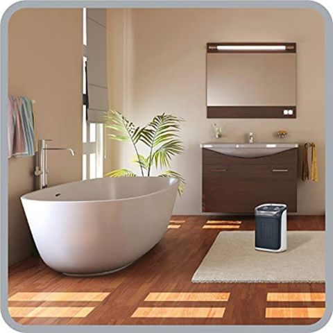 Quạt sưởi gốm Rowenta SO9281 Mini Excel Aqua - Máy Sưởi Chống Nước, Nhỏ Gọn, Đa Năng - Lý Tưởng Cho Phòng Tắm và Không Gian Nhỏ