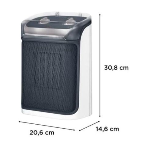 Quạt sưởi gốm Rowenta SO9281 Mini Excel Aqua - Máy Sưởi Chống Nước, Nhỏ Gọn, Đa Năng - Lý Tưởng Cho Phòng Tắm và Không Gian Nhỏ