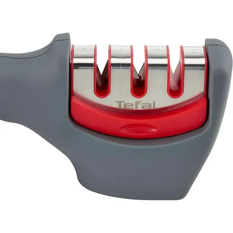 Dụng cụ mài dao Tefal Fresh Kitchen K2090514 - Thép không gỉ, an toàn, giữ lưỡi sắc bén cho mọi nhà bếp hiện đại.