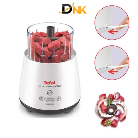 Máy Xay Thịt, Rau Củ Tefal La Moulinette DPA130, 1000W - Xay Nhanh, Nhuyễn Mịn, Đa Năng, Thiết Kế Gọn Nhẹ, Chính Hãng Pháp