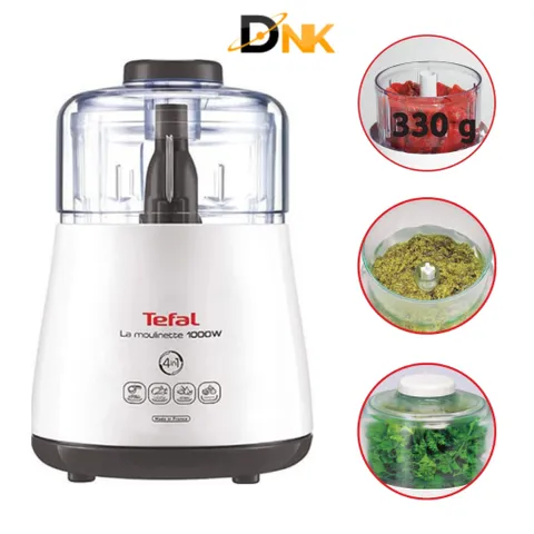 Máy Xay Thịt, Rau Củ Tefal La Moulinette DPA130, 1000W - Xay Nhanh, Nhuyễn Mịn, Đa Năng, Thiết Kế Gọn Nhẹ, Chính Hãng Pháp