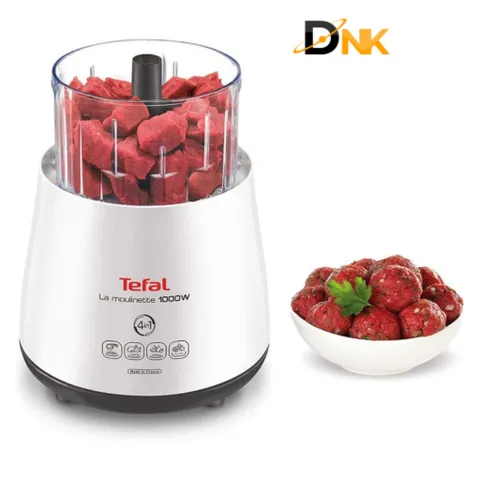 Máy Xay Thịt, Rau Củ Tefal La Moulinette DPA130, 1000W - Xay Nhanh, Nhuyễn Mịn, Đa Năng, Thiết Kế Gọn Nhẹ, Chính Hãng Pháp