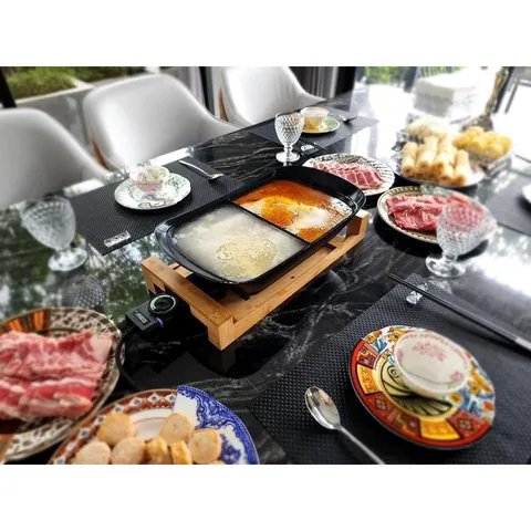 Nồi Lẩu Điện Đa Năng 2 Ngăn Princess (Hàng Đức)