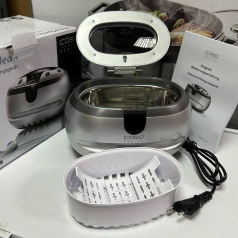 Máy làm sạch đồ trang sức bằng sóng siêu âm CASO UltraSonic Clean 50 W 0.6 L 320185