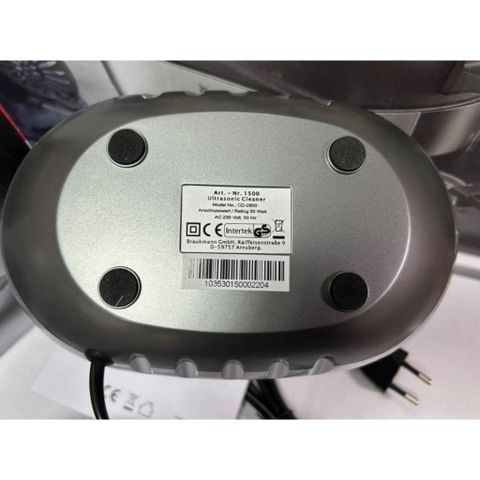 Máy làm sạch đồ trang sức bằng sóng siêu âm CASO UltraSonic Clean 50 W 0.6 L 320185