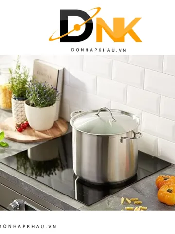 NỒI LUỘC GÀ WMF CROMARGAN 28CM , DUNG TÍCH 14L