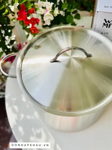 NỒI LUỘC GÀ WMF CROMARGAN 28CM , DUNG TÍCH 14L