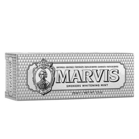 Kem Đánh Răng Marvis Smokers Whitening Mint 85ml - Giải Pháp Làm Trắng Răng Cho Người Hút Thuốc, Chống Đổi Màu, Nụ Cười Sáng Bóng