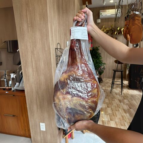 Đùi Heo Muối Serrano Có Xương Brotherfood 6 Tháng - Thịt Muối Phong Cách Địa Trung Hải Hảo Hạng, Hương Vị Tự Nhiên Từ Tây Ban Nha