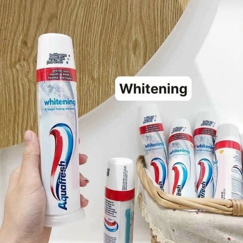 KEM ĐÁNH TRẮNG RĂNG 𝗔𝗤𝗨𝗔𝗙𝗥𝗘𝗦𝗛 𝗪𝗛𝗜𝗧𝗘𝗡𝗜𝗡𝗚 UK DẠNG ỐNG