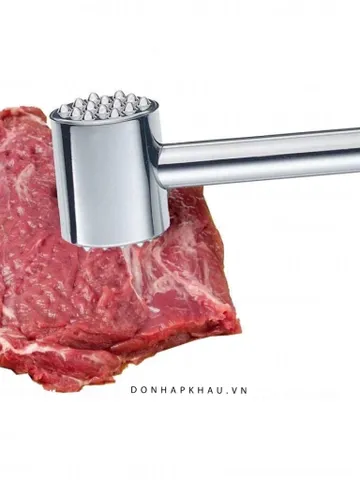 Búa Dần Thịt WMF Profi Plus 40cm bằng Thép Không Gỉ - Công Cụ Bếp Đỉnh Cao Cho Món Steak Ngon Hơn