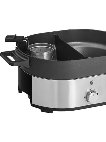 Nồi Lẩu Hấp Điện 2 Trong 1 WMF Lono Hot Pot & Steam - Chất Lượng Đức, Đa Chức Năng Nấu Các Món Á Độc Đáo Tại Nhà