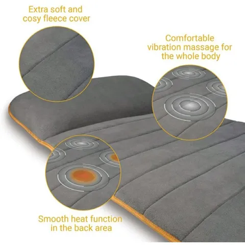 Đệm Massage Toàn Thân Medisana MM825 - Thiết Bị Massage Thư Giãn, Chức Năng Sưởi Ấm, 5 Chương Trình Massage Điều Chỉnh Dễ Dàng
