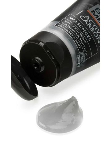 Gel Rửa Mặt Balea MEN Active Carbon - Làm Sạch Sâu Da Mụn, Kiểm Soát Bóng Nhớt, An Toàn, Công Thức Than Hoạt Tính Cho Nam