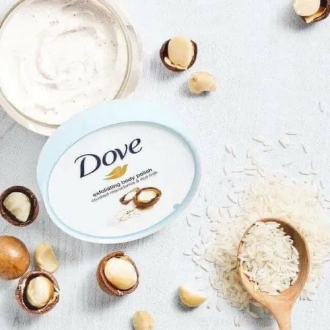 Tẩy Da Chết DOVE - Chăm Sóc Da Mặt, Giúp Da Khỏe Mạnh, Rạng Rỡ, Phù Hợp Với Mọi Loại Da, Sản Phẩm Làm Đẹp Thiết Yếu