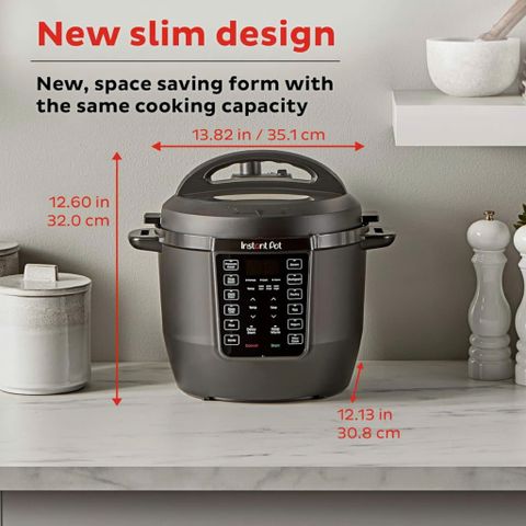 Nồi áp suất điện Instant Pot RIO 7 trong 1 - Nấu nhanh, an toàn cho gia đình 4-6 người, ứng dụng công thức nấu ăn miễn phí