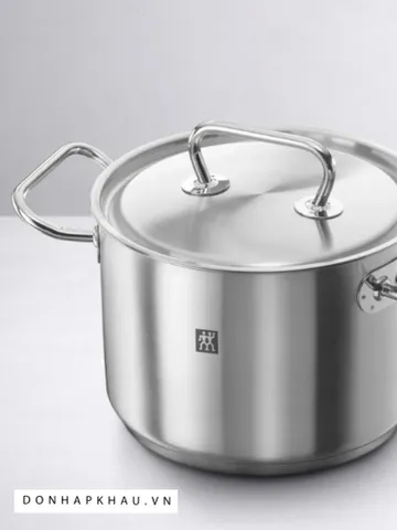 Nồi Luộc Gà Zwilling 14L - Chất Liệu Thép Không Gỉ, Đáy 3 Lớp, Đa Năng Cho Bếp, Lựa Chọn Hoàn Hảo Cho Gia Đình Đông Người