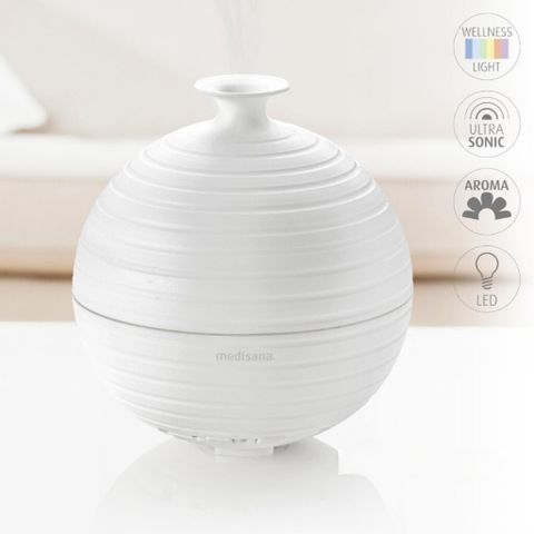 Máy Khuếch Tán Tinh Dầu Medisana AD 620 60082 - Công Nghệ Siêu Âm và Ánh Sáng Đa Dạng Tạo Không Gian Thư Giãn Tại Nhà