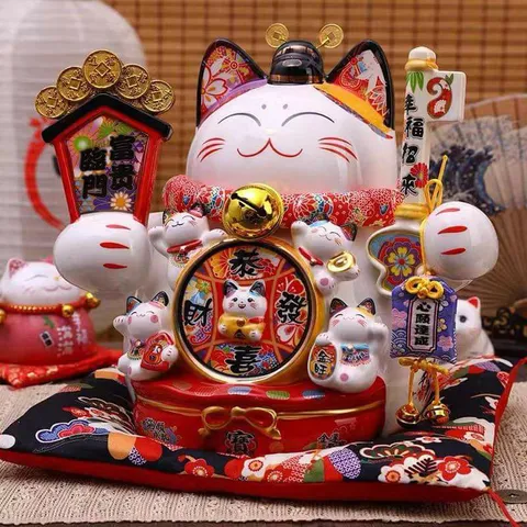 MÈO THẦN TÀI NHẬT 35CM - MẪU MỚI HÀNG HIẾM