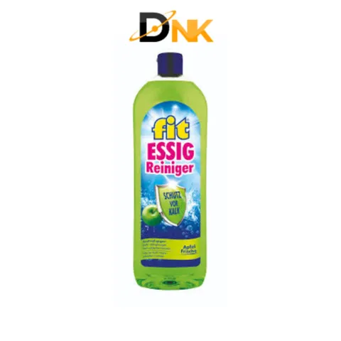 Nước tẩy rửa đa năng giấm táo Fit Essigreiniger 1L - An toàn, hiệu quả, thân thiện với môi trường, hương táo tươi mát, vệ sinh nhà cửa dễ dàng