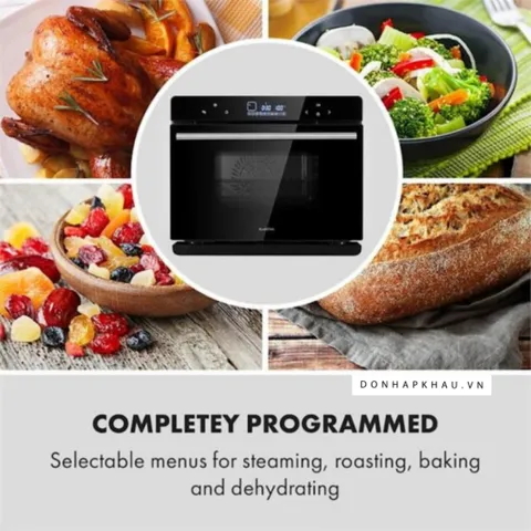 Lò hấp nướng Klarstein MasterFresh Steam Oven