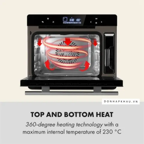 Lò hấp nướng Klarstein MasterFresh Steam Oven