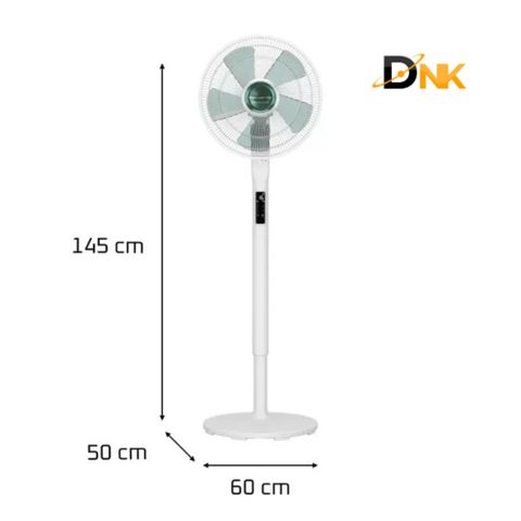 Quạt Cây Rowenta Turbo Silence Extreme+ VU5890 - Siêu Êm, 16 Cấp Gió, Tiết Kiệm Năng Lượng, Lựa Chọn Hoàn Hảo Cho Mọi Không Gian