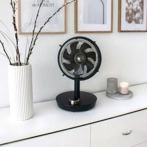 Quạt bàn STYLIES CEPHEUS mini mạnh mẽ - 12 cấp độ gió, động cơ DC bền bỉ, thiết kế sang trọng, hoàn hảo cho mùa hè mát lạnh