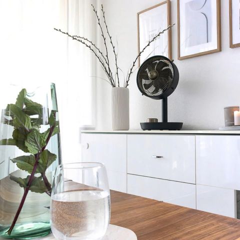 Quạt bàn STYLIES CEPHEUS mini mạnh mẽ - 12 cấp độ gió, động cơ DC bền bỉ, thiết kế sang trọng, hoàn hảo cho mùa hè mát lạnh