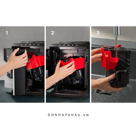 Máy Pha Cà Phê Tự Động Siemens EQ500 TQ513D01 - Espresso, Cappuccino, Thể Hiện Đẳng Cấp Tại Văn Phòng - Công Nghệ Tiên Tiến Từ Slovenia