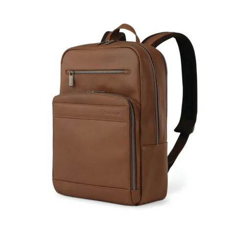 Balo Da Thật Samsonite - Ba Lô Nhu Cầu Hàng Ngày Đa Năng, Ngăn Chứa Máy Tính 15.6-inch và Thiết Kế Sang Trọng