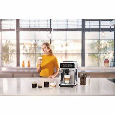 Máy Pha Cà Phê Tự Động Philips EP2230/10 - Thiết Kế Sang Trọng, Hệ Thống LatteGo, Pha Espresso và Cappuccino Dễ Dàng