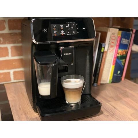 Máy Pha Cà Phê Tự Động Philips EP2230/10 - Thiết Kế Sang Trọng, Hệ Thống LatteGo, Pha Espresso và Cappuccino Dễ Dàng